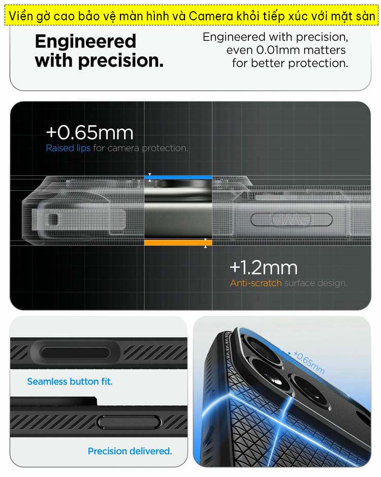 Ốp lưng iPhone 17 Pro Max Spigen Liquid Air 7
